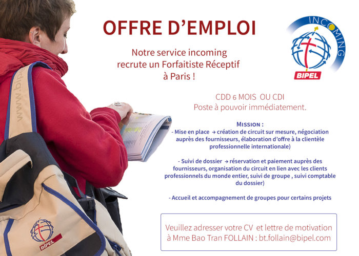 offre emploi incoming